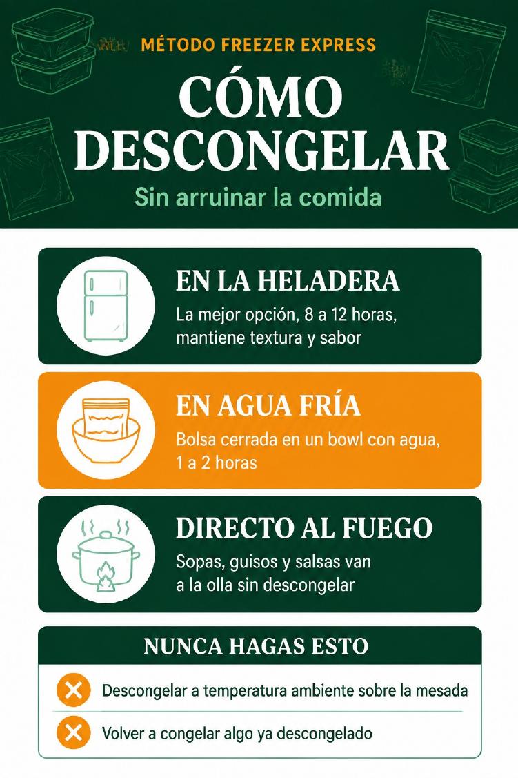 Guía de descongelado